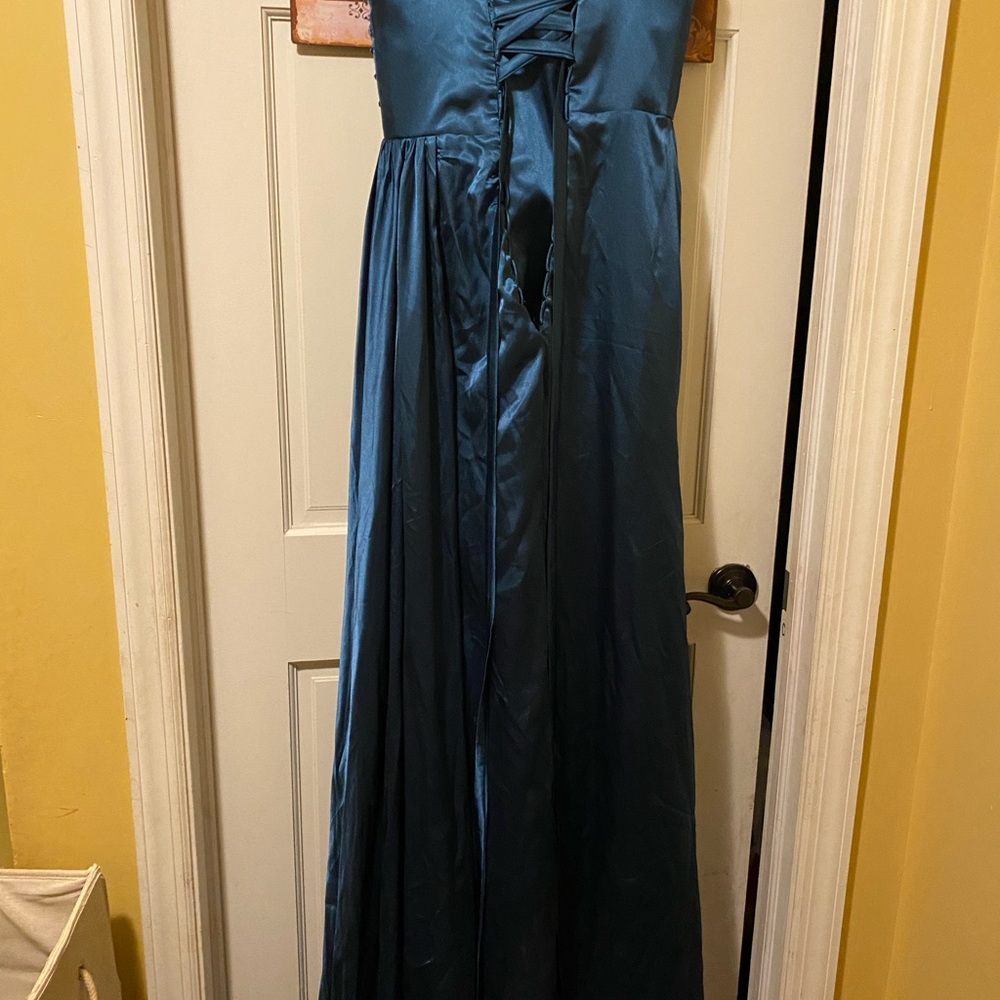 Dark Teal Formal Dress